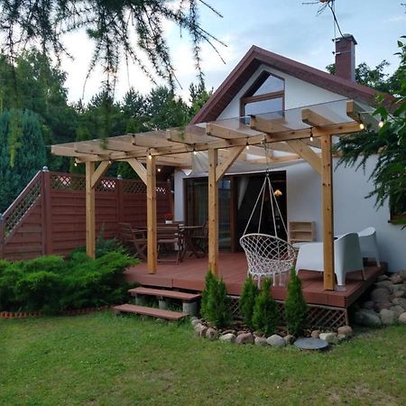 "Pod Swierkami" Domek Letniskowy Kubus 2 Wiselka-Domek Z Kominkiem- 3 Sypialnie, Salon, Kuchnia Exterior photo