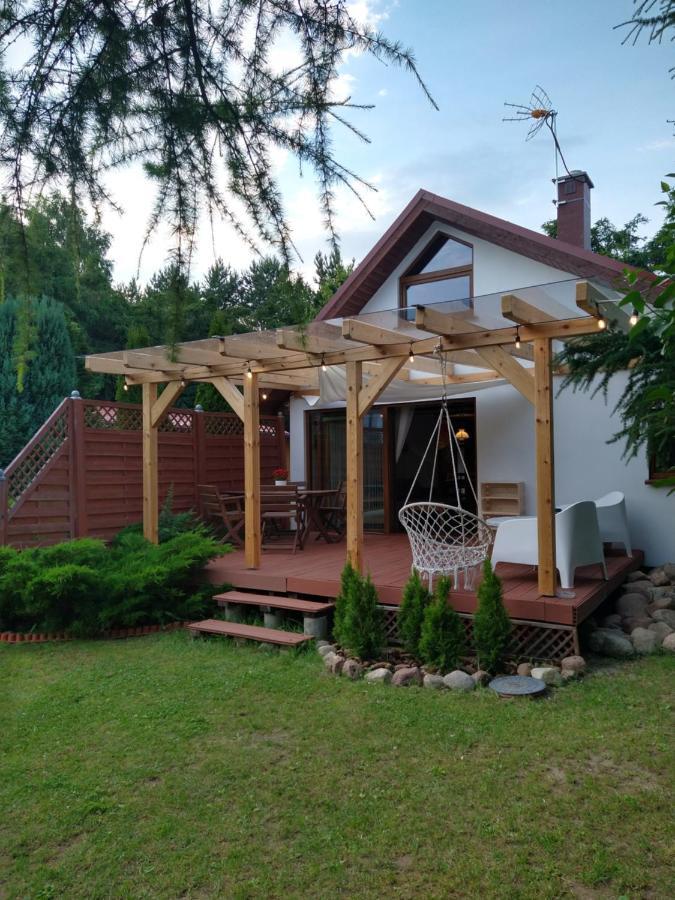 "Pod Swierkami" Domek Letniskowy Kubus 2 Wiselka-Domek Z Kominkiem- 3 Sypialnie, Salon, Kuchnia Exterior photo